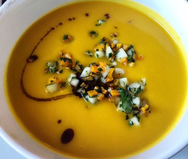 Warm Carrot Spice Soup