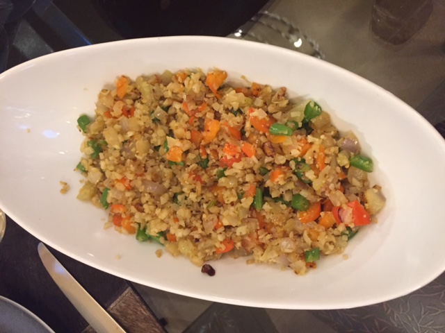 CAULIFLOWER FRIED RICE