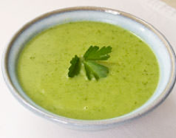 Creamy Broccoli Soup (sans cream)